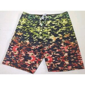 Marley‎ Boardshorts Swim Shorts Trunks Size 36 Men's Rasta Bob Marly USA Camo